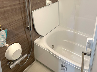 バスルームリフォーム お掃除のしやすさを重視したバスルーム＆洗面所