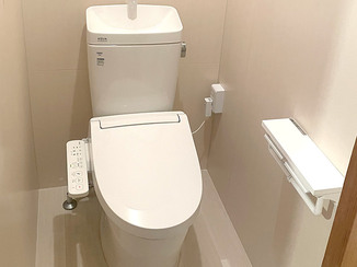 トイレリフォーム 段差をなくし、使いやすくなった洋式トイレ